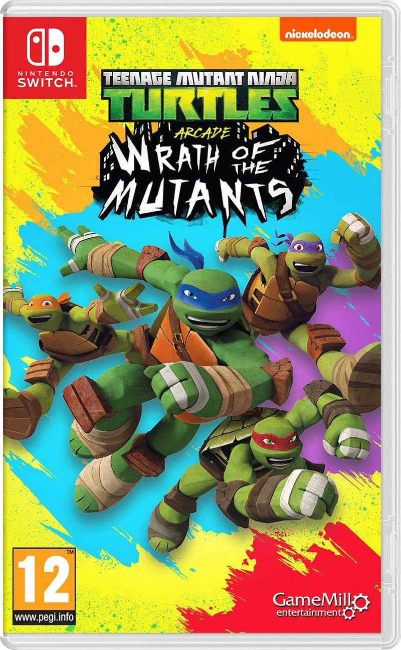 Игра TMNT: Wrath of the Mutants (Nintendo Switch, полностью на иностранном языке)