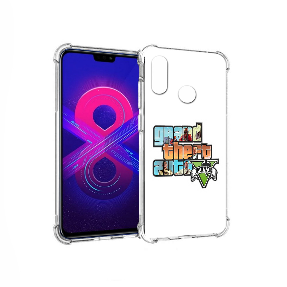 

Чехол MyPads Tocco для Honor 8X Max ГТА (PT118941.31.52), Прозрачный, Tocco