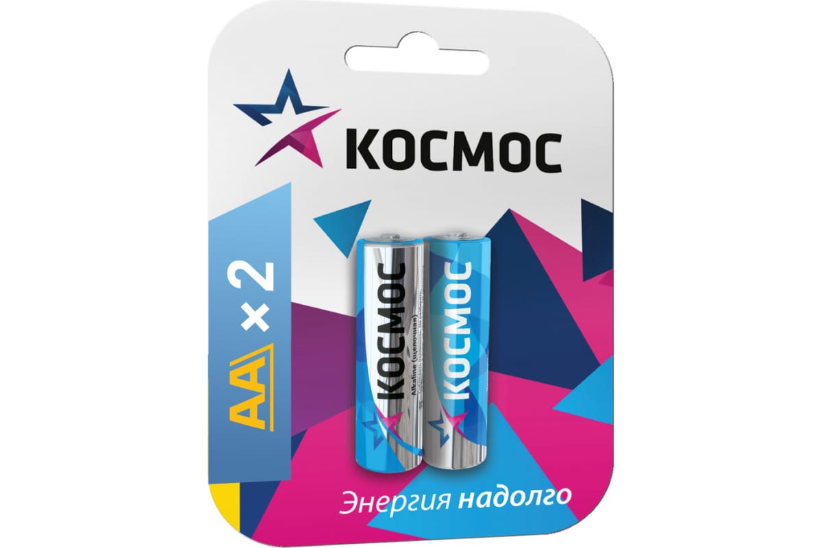 

Батарейка Lr06 Космос (Aa-Пальчиковые) 2 Шт. Космос арт. 13381