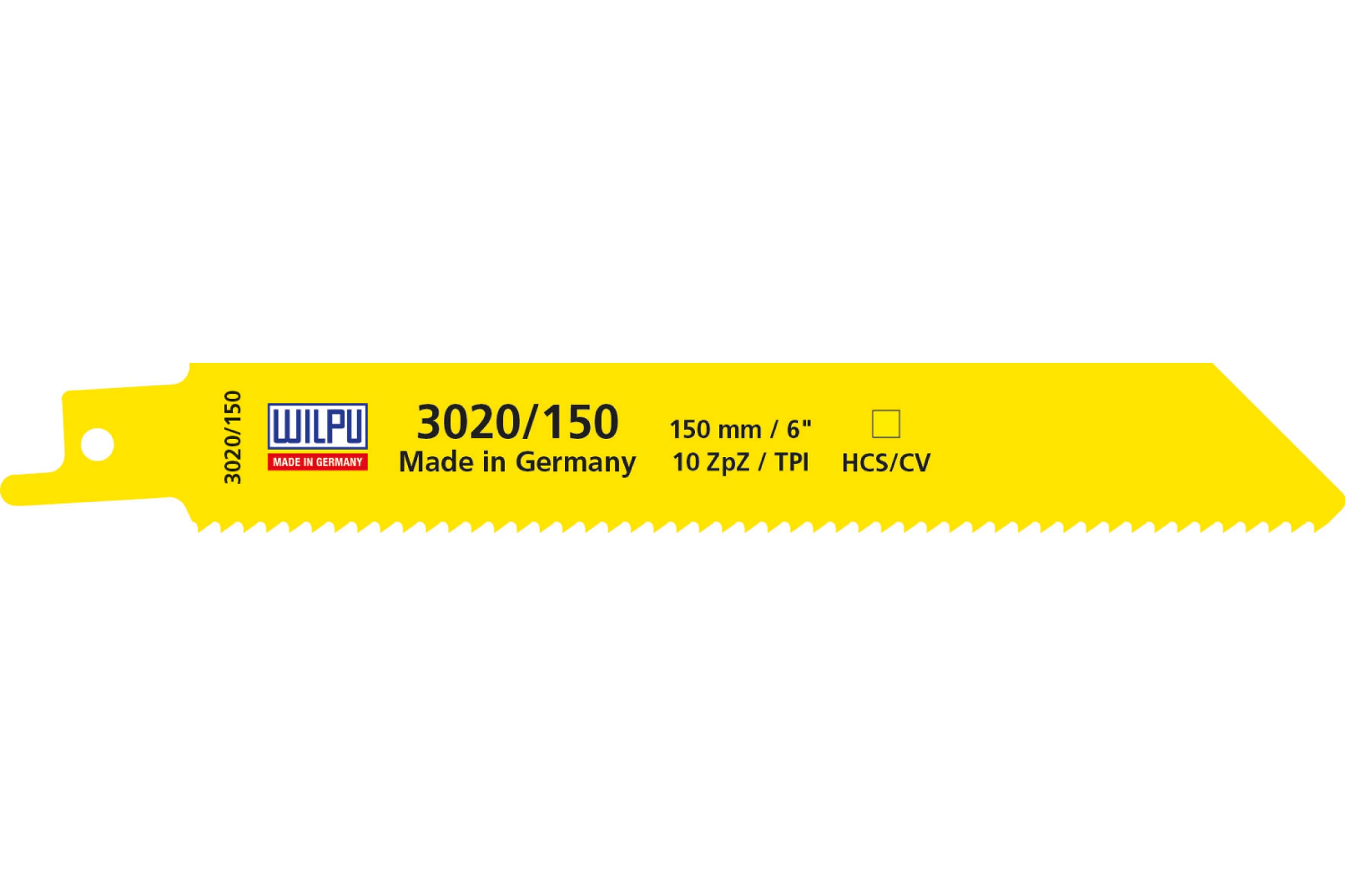 

WILPU Полотно 3020/150 х 5 шт/уп для всех сортов древесины, мелкозубое, 1211500005