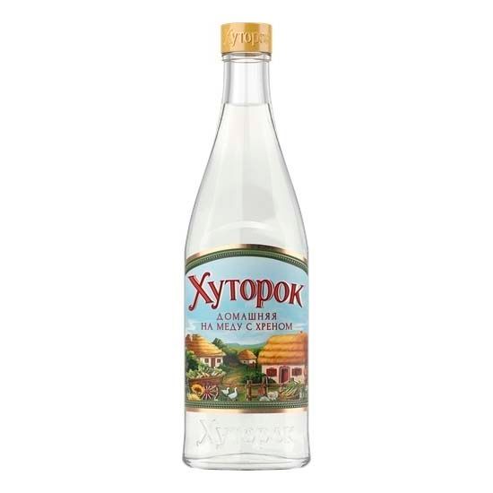 

Настойка горькая Хуторок Домашняя с хреном 500 мл