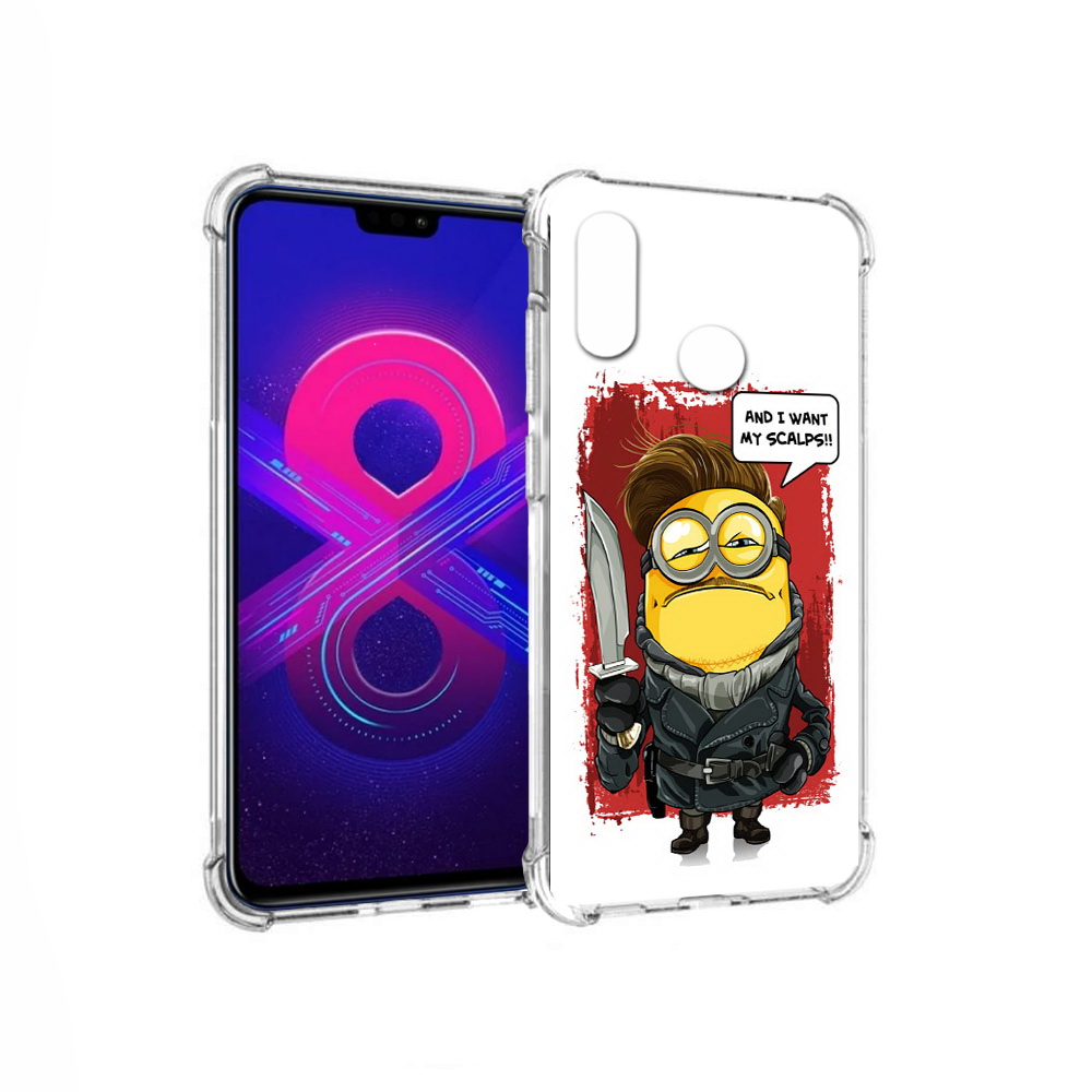 

Чехол MyPads Tocco для Honor 8X Max миньон убийца (PT118941.31.477), Прозрачный, Tocco