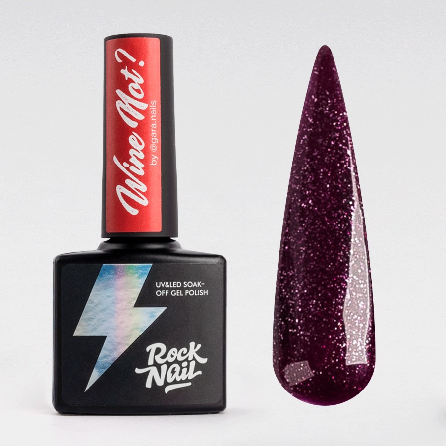 

Гель-лак RockNail Wine Not 220 Chin Chin, Бордовый
