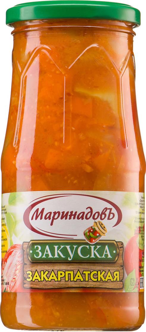 

Закуска Маринадовъ Закарпатская