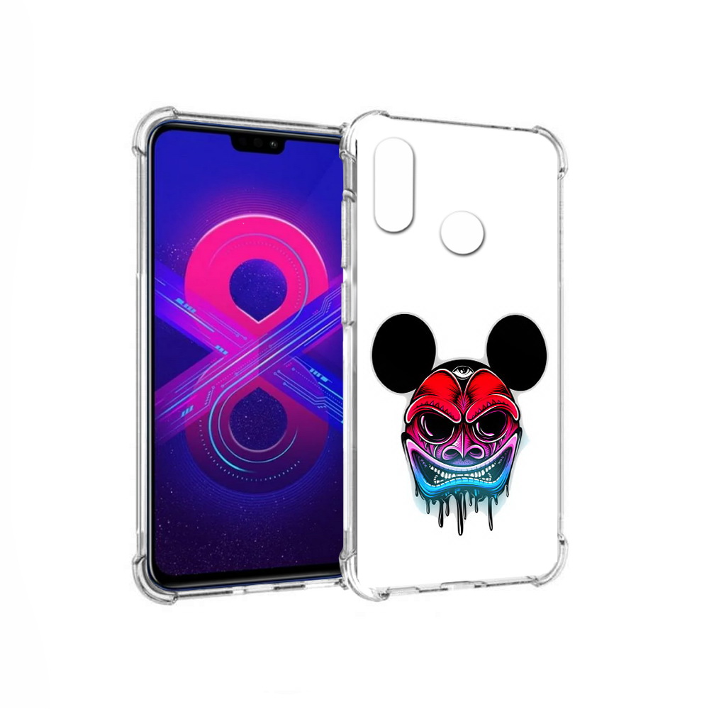 

Чехол MyPads Tocco для Honor 8X Max микки в маске (PT118941.31.473), Прозрачный, Tocco
