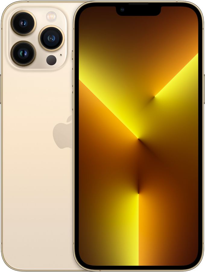 фото Смартфон apple iphone 13 pro max 128gb gold (mlkn3ll/a) (америка us)