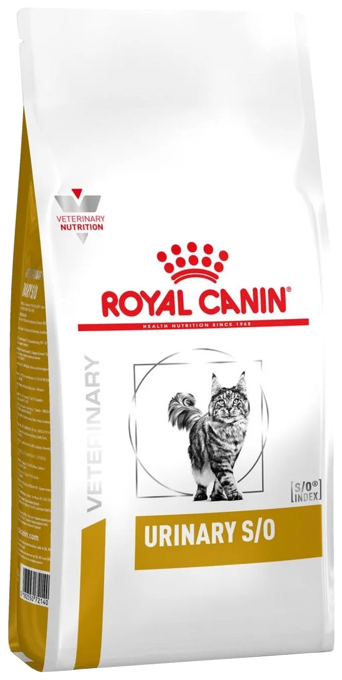 

Сухой корм для кошек Royal Canin Veterinary Diet Urinary S/O LP34, 2 шт по 1,5 кг