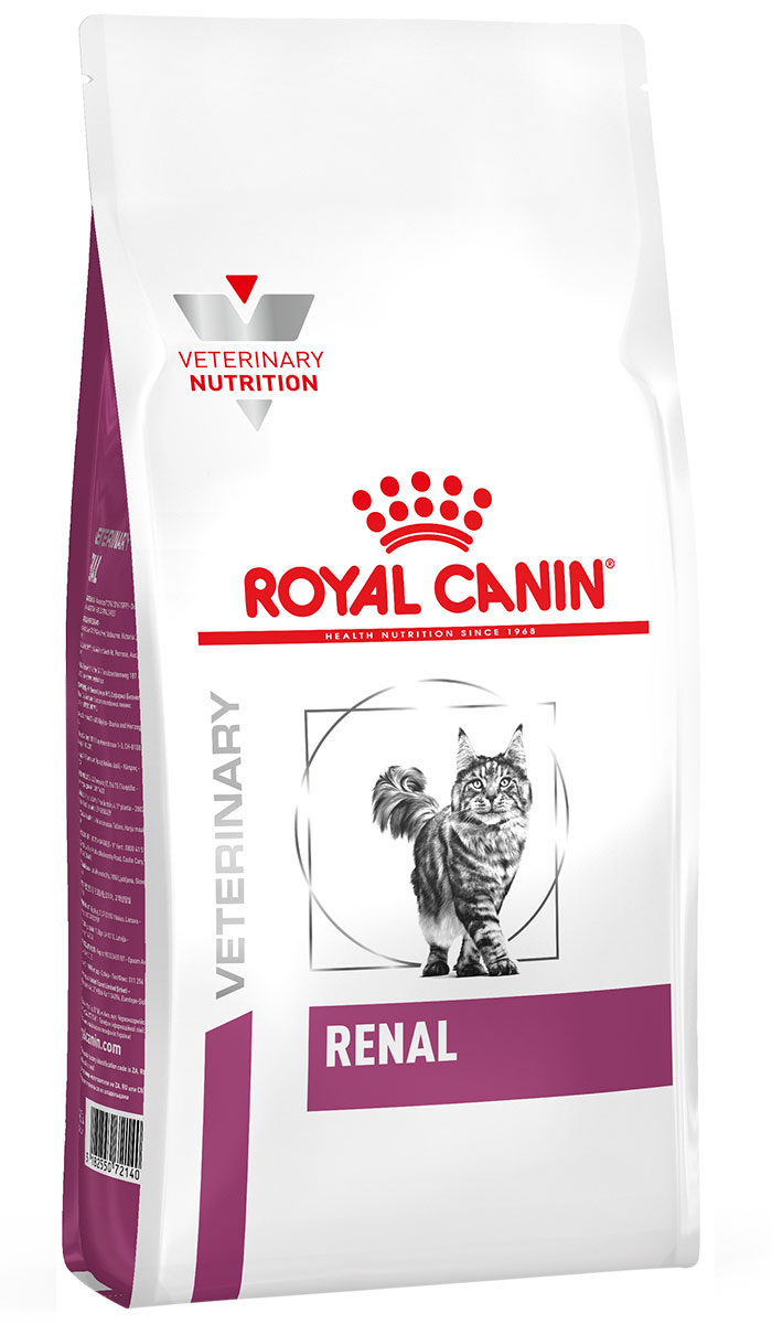 фото Сухой корм для кошек royal canin при хронической почечной недостаточности 2 шт по 2 кг