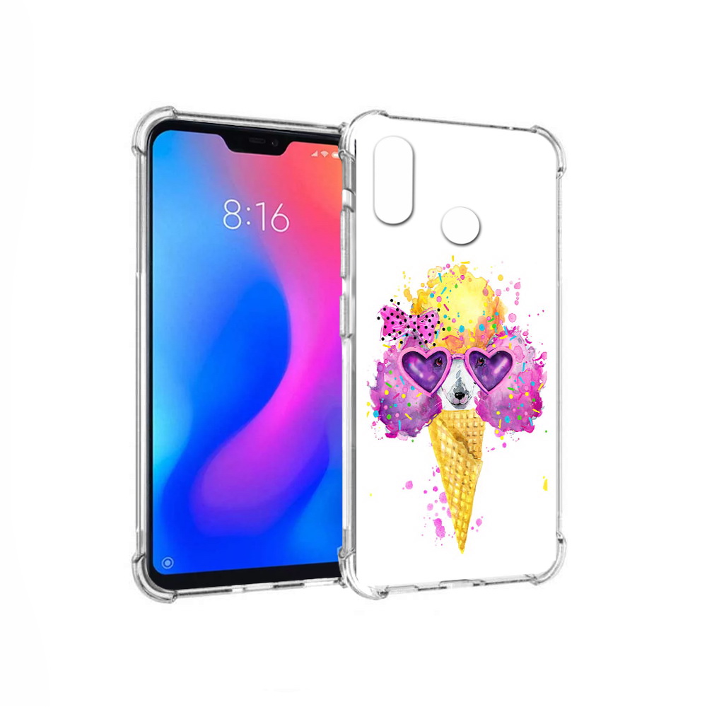 

Чехол MyPads Tocco для Xiaomi Redmi 6 Pro Рожок (PT113887.306.146), Прозрачный, Tocco