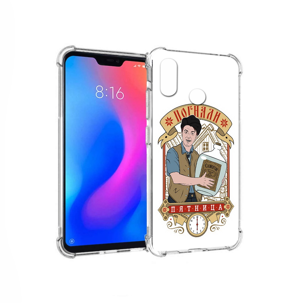 Чехол MyPads Tocco для Xiaomi Redmi 6 Pro Погнали пятница (PT113887.306.137)