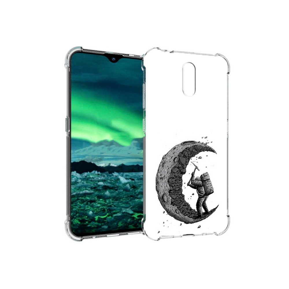 

Чехол MyPads Tocco для Nokia 2.3 камненная луна (PT142254.97.384), Прозрачный, Tocco