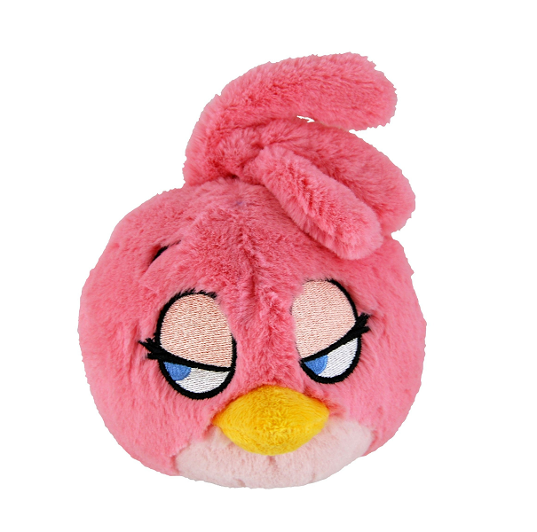 Мягкие игрушки Angry Birds 907941 розовый