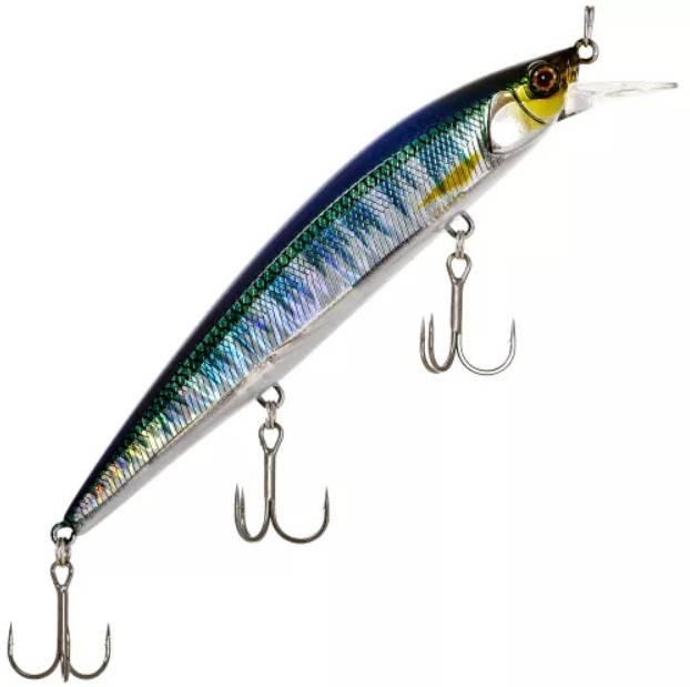 

Воблер Jackall Rerange 110sp HL YOUNG HASU, Серебристый;серый;синий, Rerange