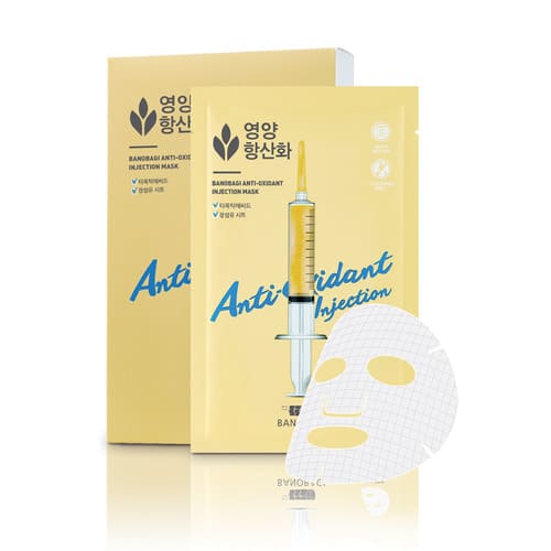 

Маска тканевая антиоксидантная BanoBagi Anti-Oxidant Injection Mask 10шт., BanoBagi Anti-Oxidant Injection Mask, 10шт.