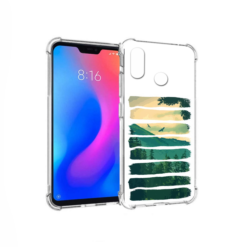 

Чехол MyPads Tocco для Xiaomi Redmi 6 Pro Лесная чаща (PT113887.306.107), Прозрачный, Tocco