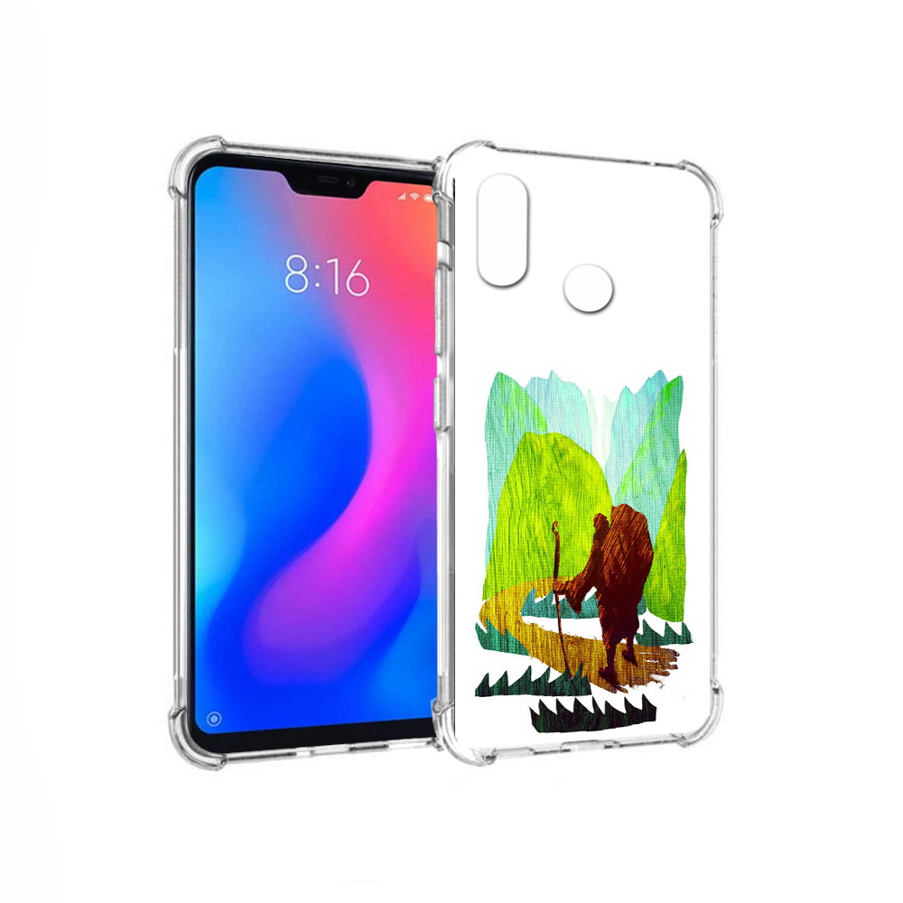 

Чехол MyPads Tocco для Xiaomi Redmi 6 Pro Лесная тропа (PT113887.306.106), Прозрачный, Tocco