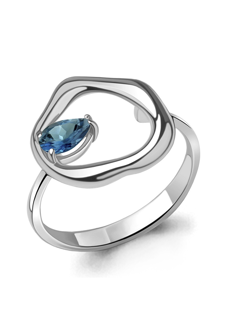 

Кольцо из серебра р.  Kari Jewelry 6963108.5, топаз, 6963108.5