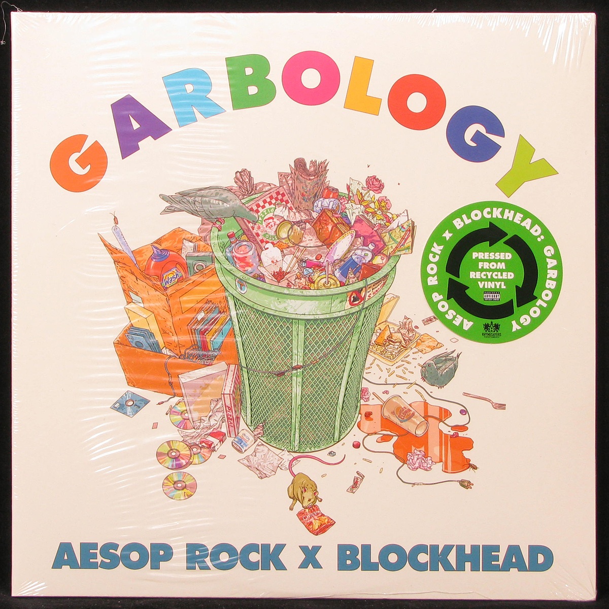 

LP Aesop Rock / Blockhead - Garbology (2LP,coloured vinyl) Rhymesayers (304949)