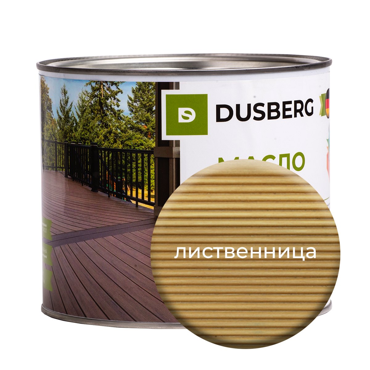 Масло Dusberg для террас 2л Лиственница масло для террас kraskovar deco oil terrace лиственница 2 2л