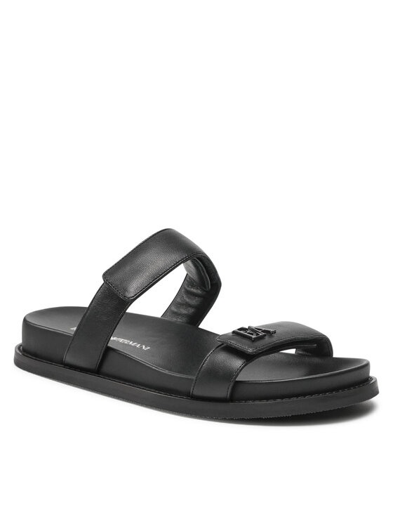 

Шлепанцы X3P778 XF271 00002 Emporio Armani Черный 37 EU, X3P778 XF271 00002