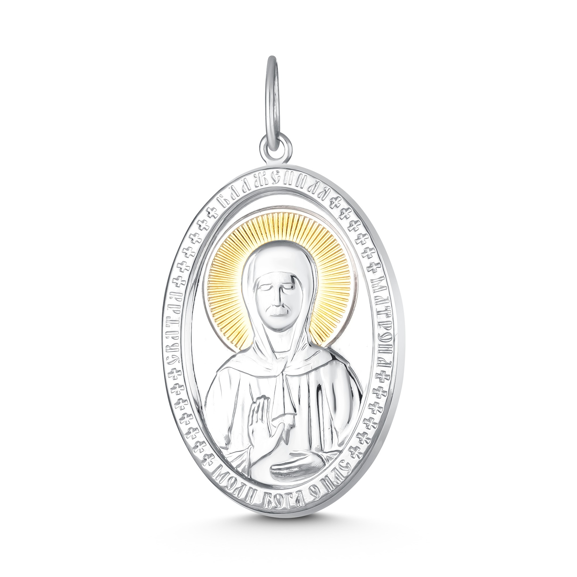 

Подвеска из серебра Ювелирный Дом Явь и Язь Святая Матрона, Святая Матрона