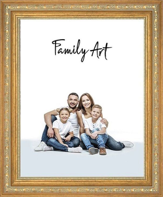 

Багетная рама с оргстеклом, 40х50 см, Золотистый