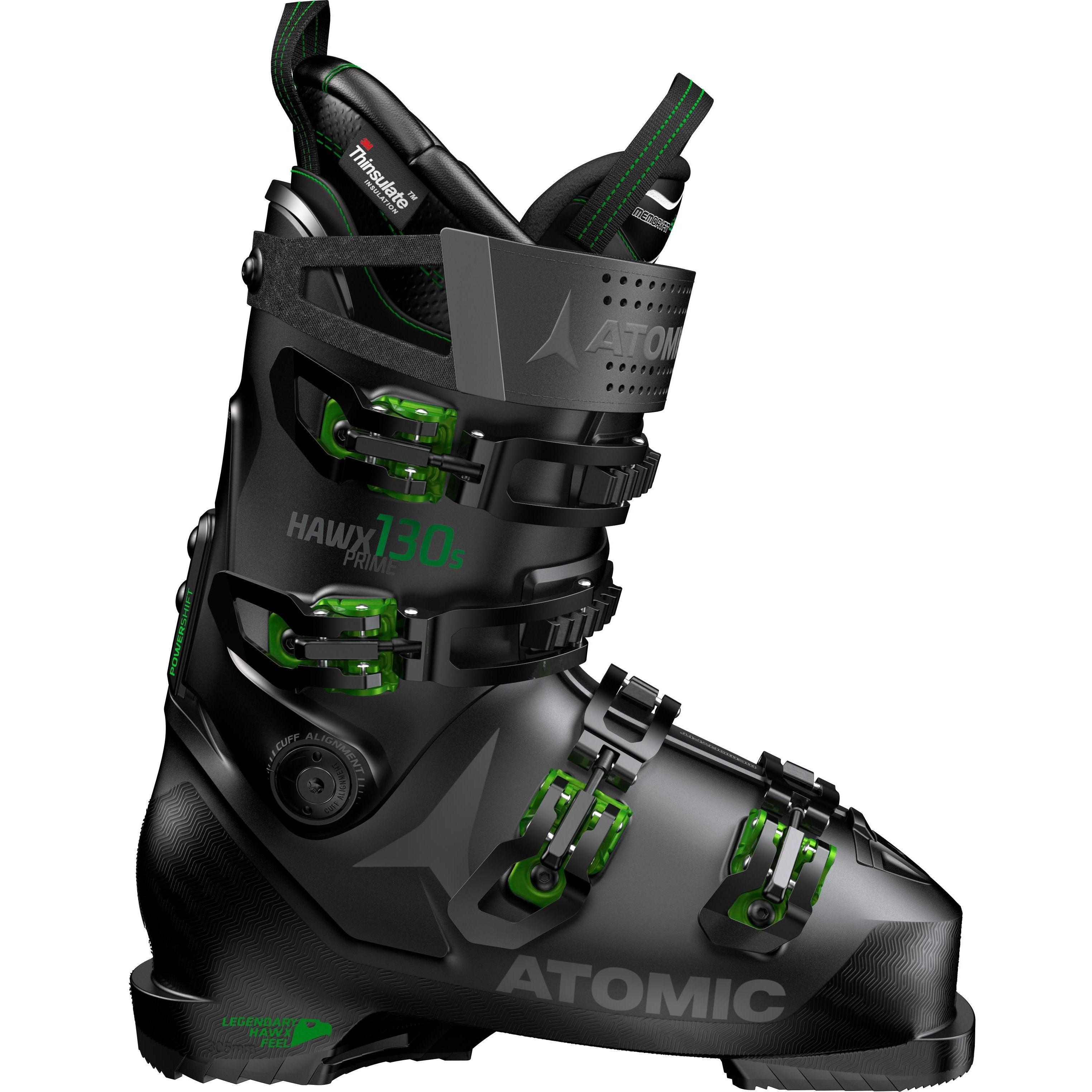 фото Горнолыжные ботинки atomic hawx prime 130 2020, black/green, 28