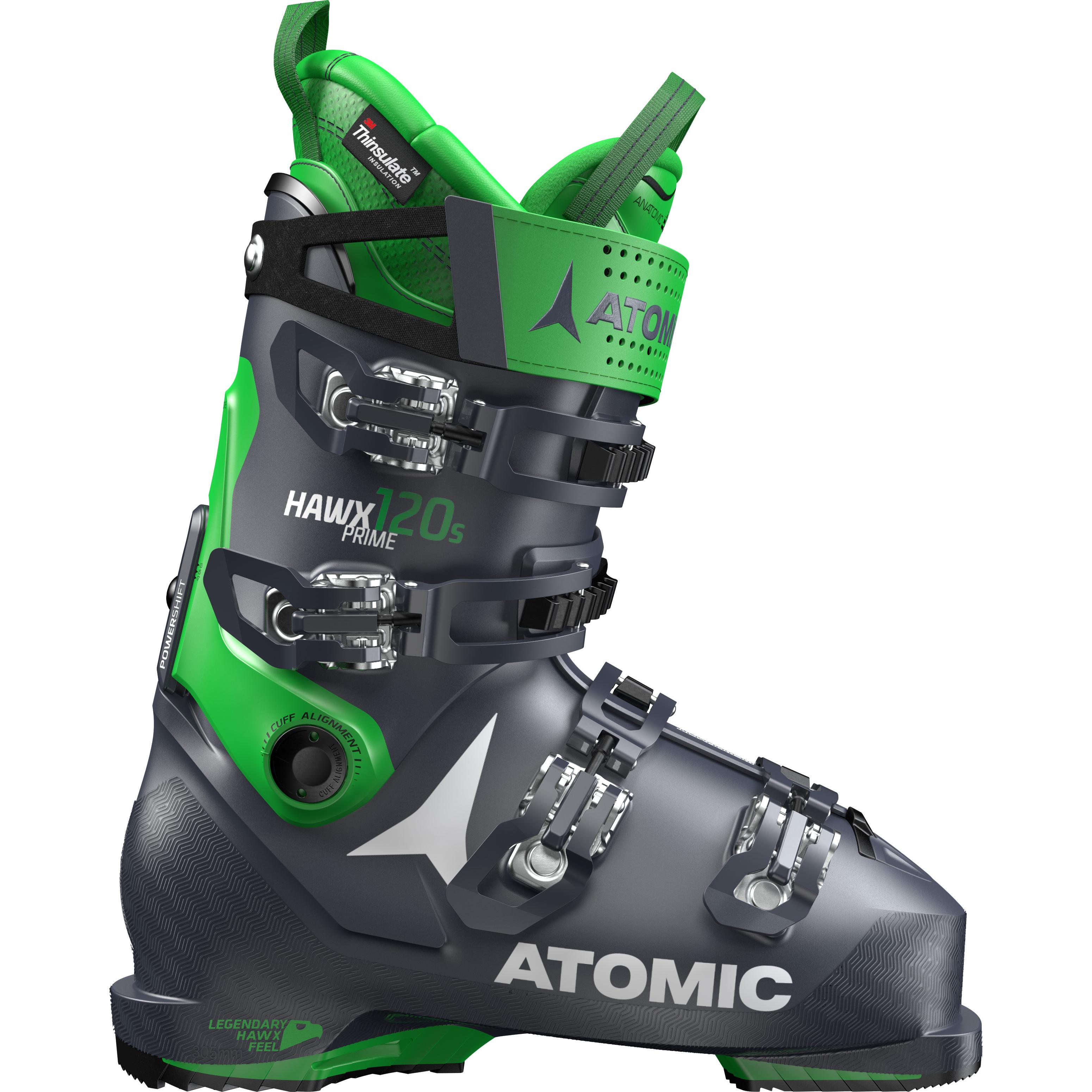 фото Горнолыжные ботинки atomic hawx prime 120 2020, dark blue/green, 27