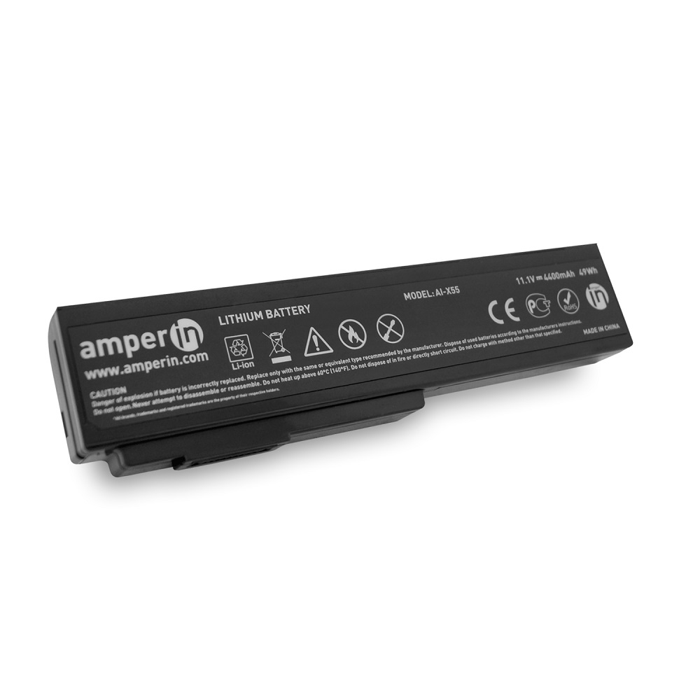 фото Аккумуляторная батарея amperin для ноутбука asus m50 (a32-m50) 11.1v 4400mah ai-m50