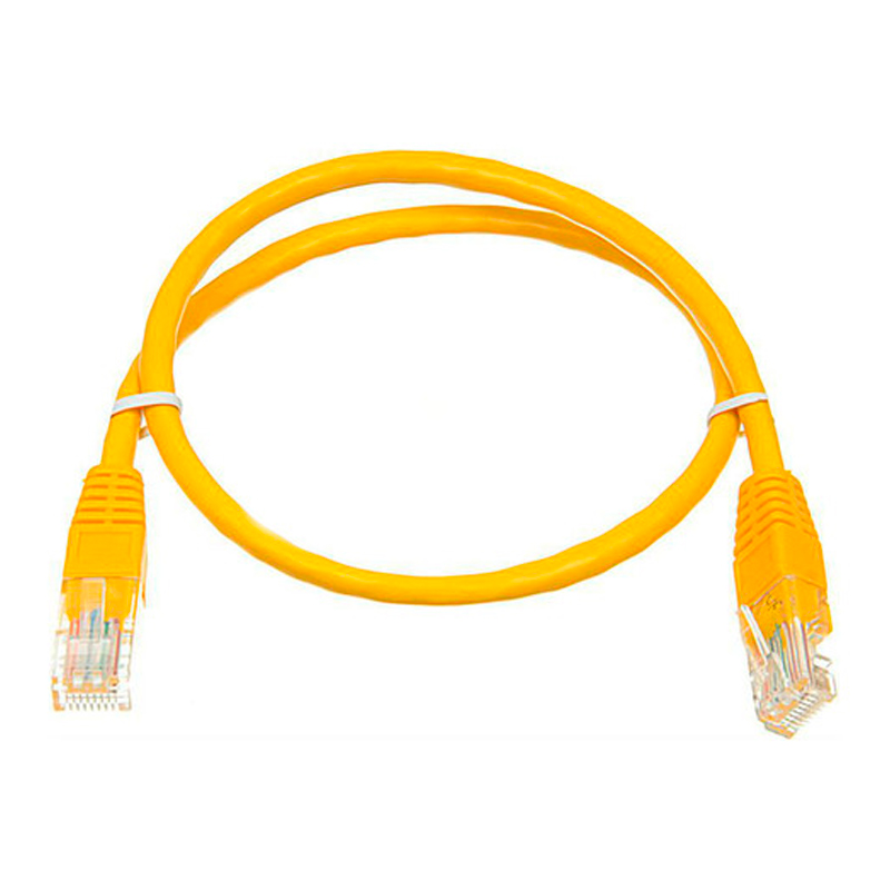 

Патч-корд NoBrand RJ45 - RJ45 вилка-вилка 0.5м желтый