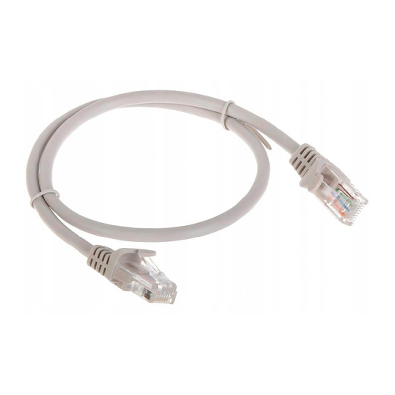 

Патч-корд NoBrand RJ45 - RJ45 вилка-вилка 3м серый
