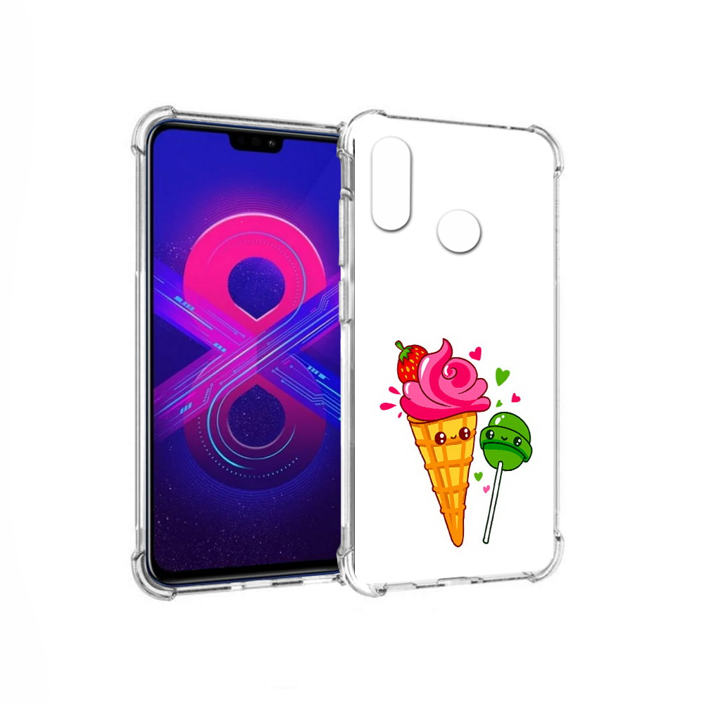 

Чехол MyPads Tocco для Honor 8X Max Вкусняшки (PT118941.31.45), Прозрачный, Tocco