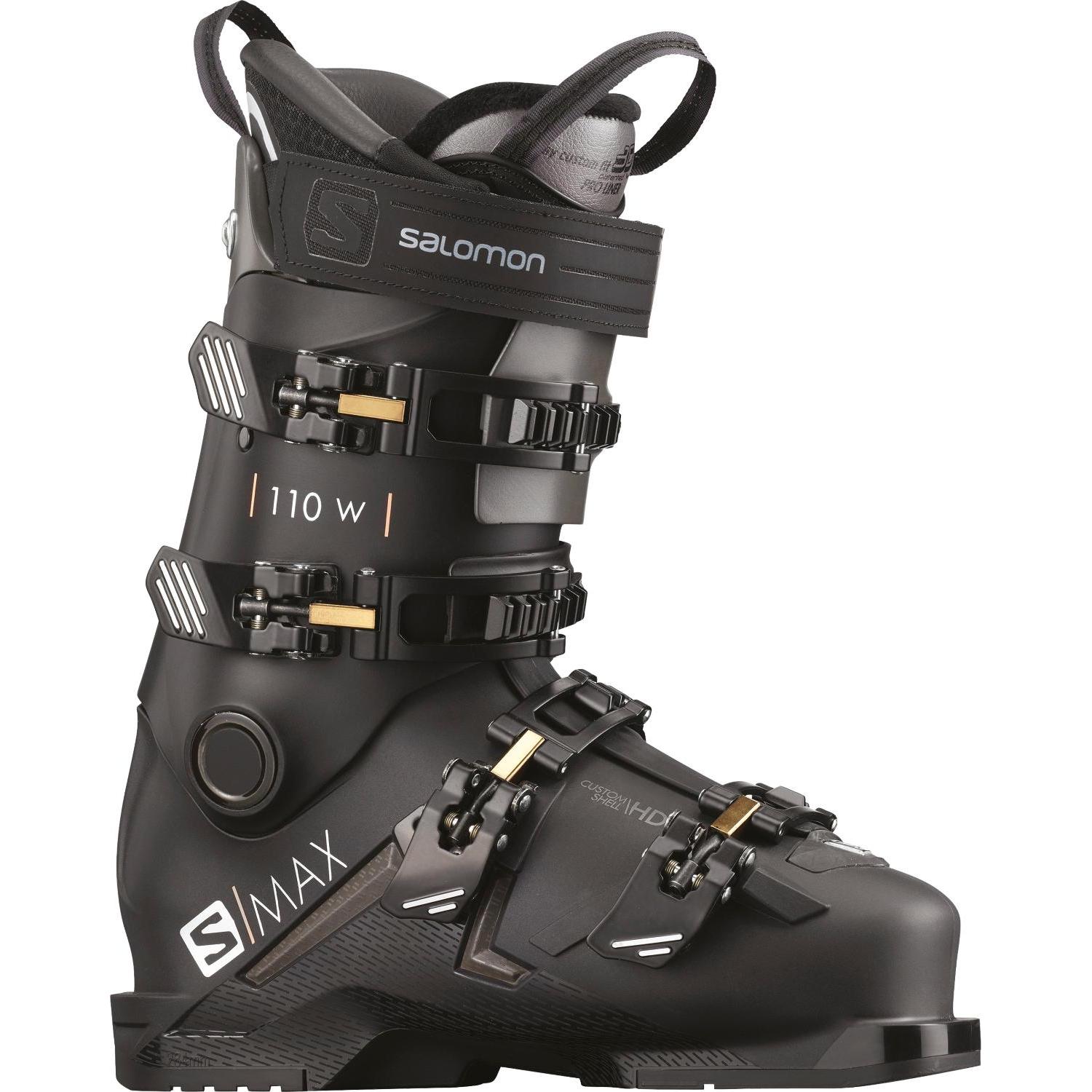 фото Горнолыжные ботинки salomon s/max 110 w 2020, metallic/belluga, 22