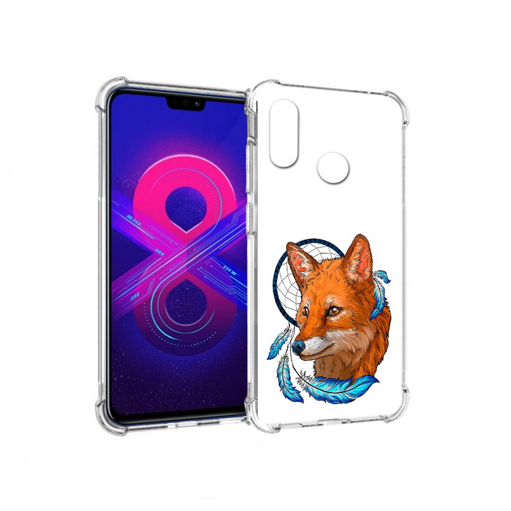 

Чехол MyPads Tocco для Honor 8X Max лиса и ловец снов (PT118941.31.438), Прозрачный, Tocco