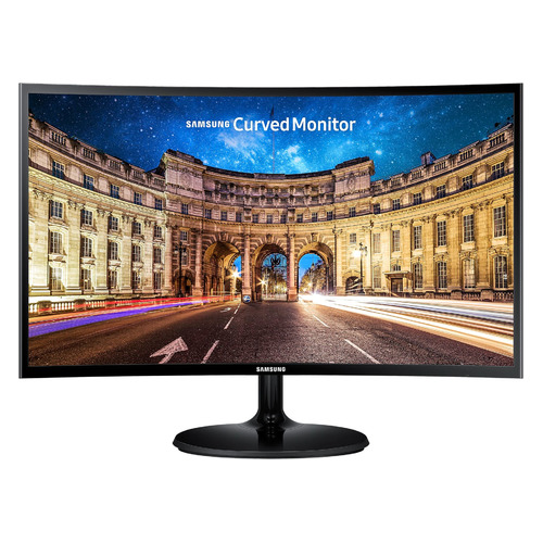 фото Монитор samsung c24f390fhr 24", черный [lc24f390fhrxen]