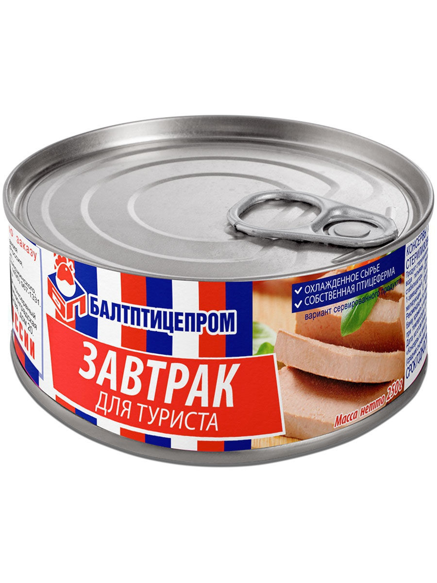 

Птица Балтптицепром Завтрак для туриста 250 г