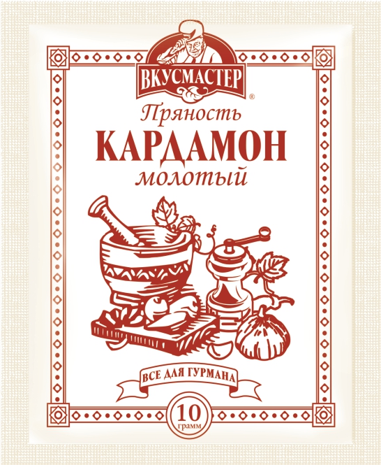 

Кардамон Вкусмастер ВДГ молотый 10 г