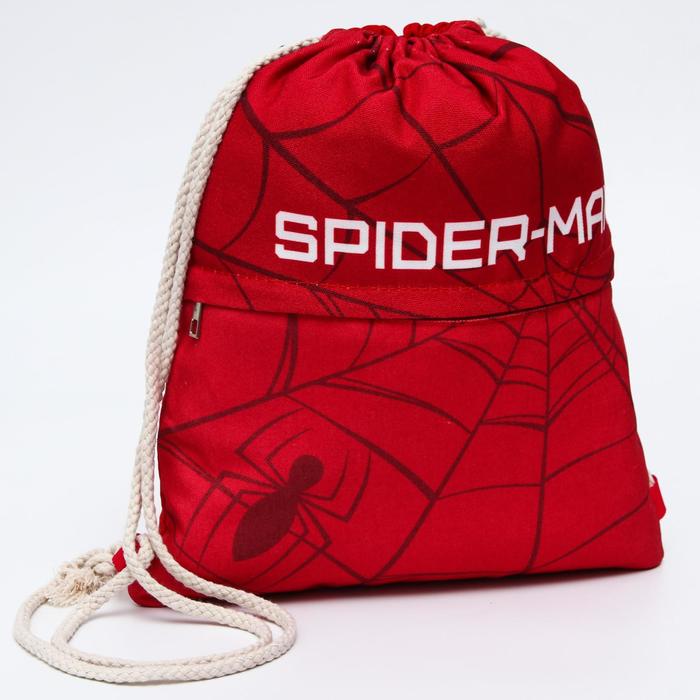 фото Мешок для обуви spider-man, человек-паук nobrand