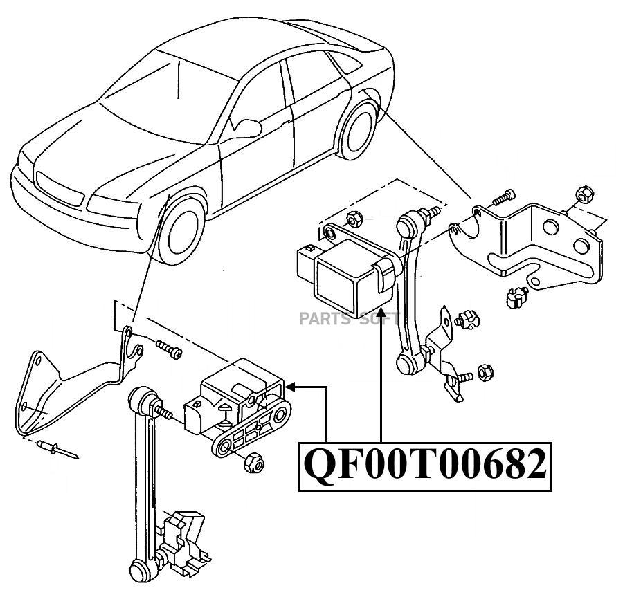 

Датчик рег-ки наклона фар VW GOLF 97-06,PASSAT 96-05/SKODA OCTAVIA 04-13/AUDI A6