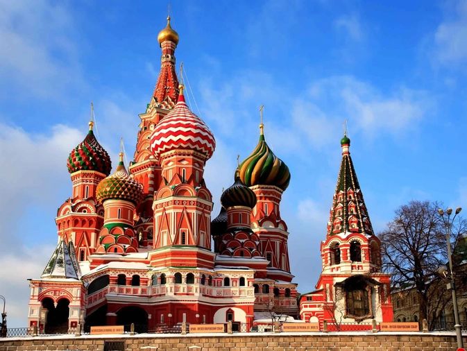 

Картина по номерам Храм Василия Блаженного 40х50см (Y5267), Храм Василия Блаженного