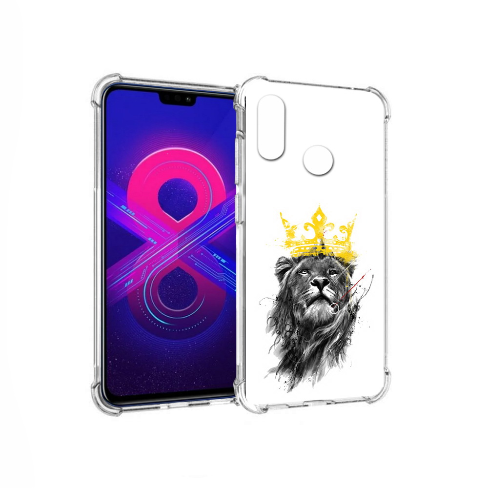 

Чехол MyPads Tocco для Honor 8X Max король-лев (PT118941.31.391), Прозрачный, Tocco