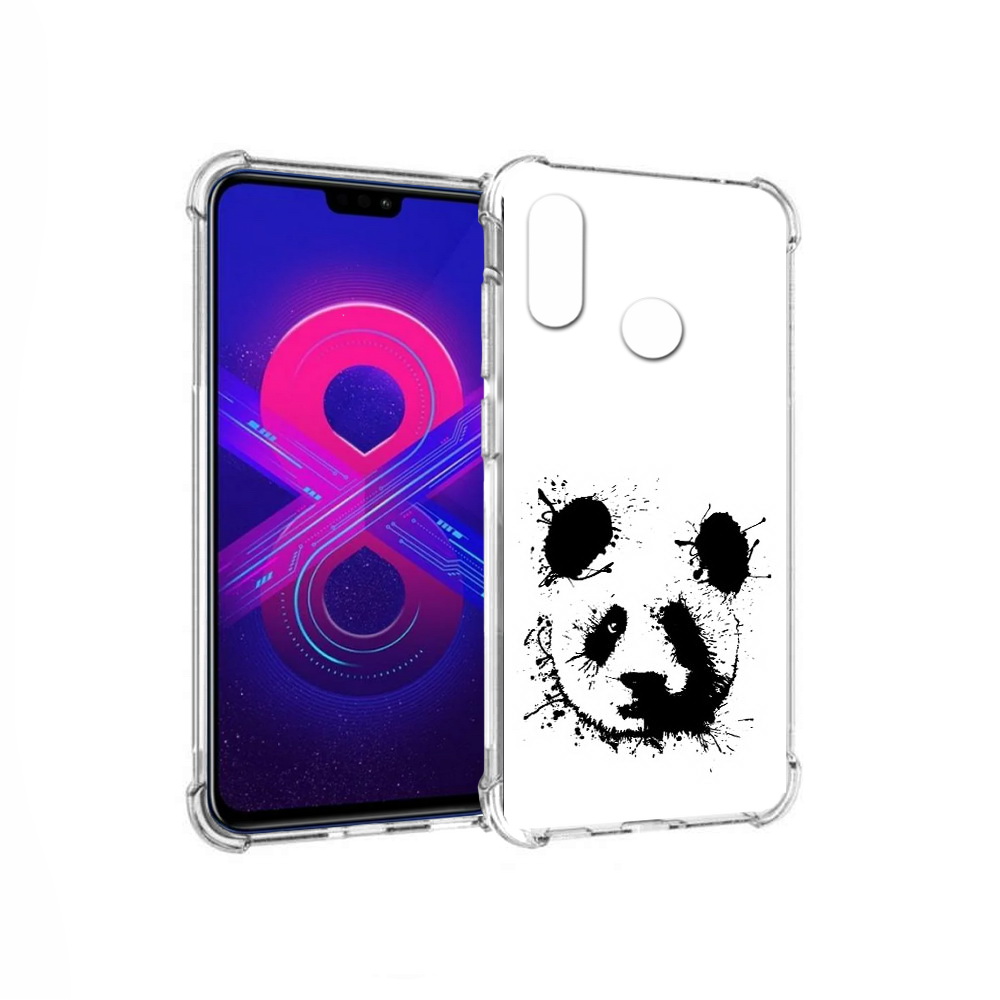 

Чехол MyPads Tocco для Honor 8X Max клякса-панда (PT118941.31.389), Прозрачный, Tocco
