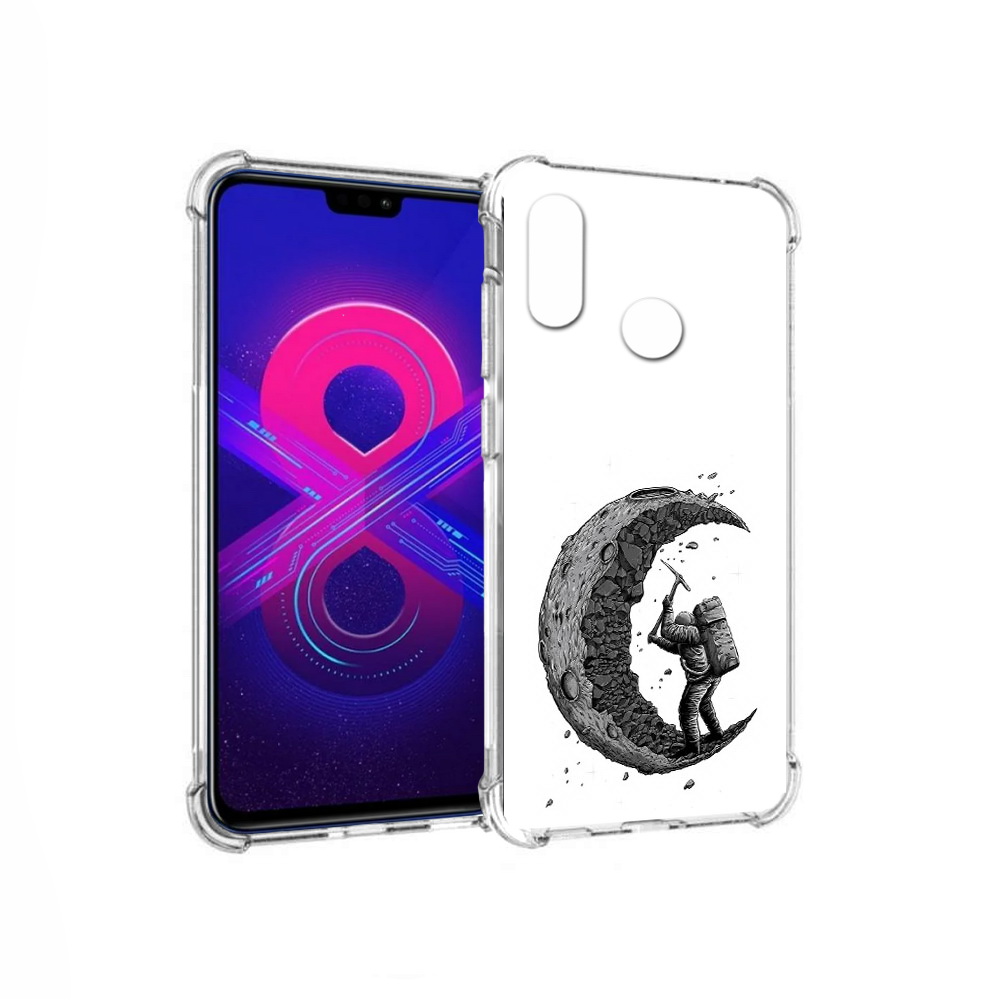 

Чехол MyPads Tocco для Honor 8X Max камненная луна (PT118941.31.384), Прозрачный, Tocco