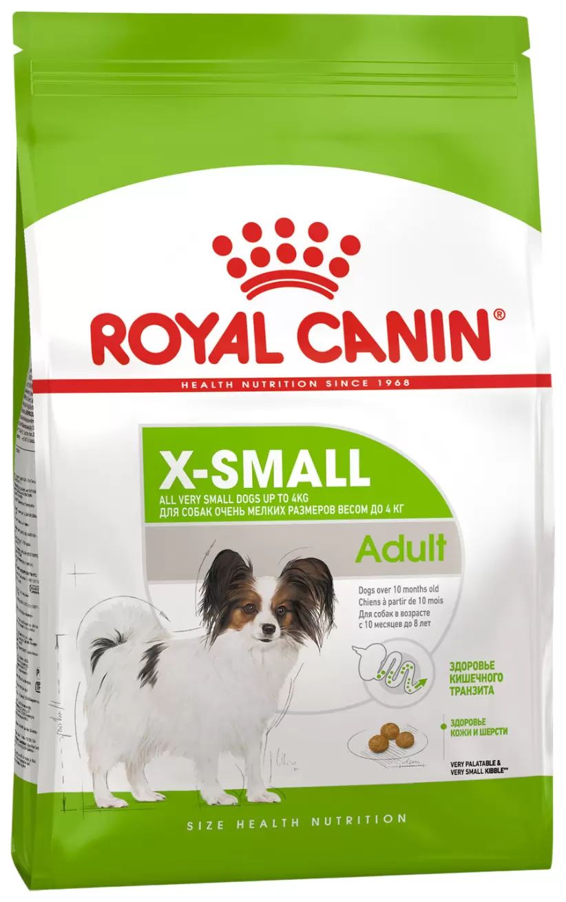 

Сухой корм для взрослых собак маленьких пород Royal Canin X-Small Adult 6 кг