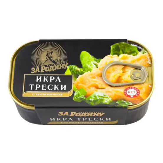 

Икра трески За Родину 135 г