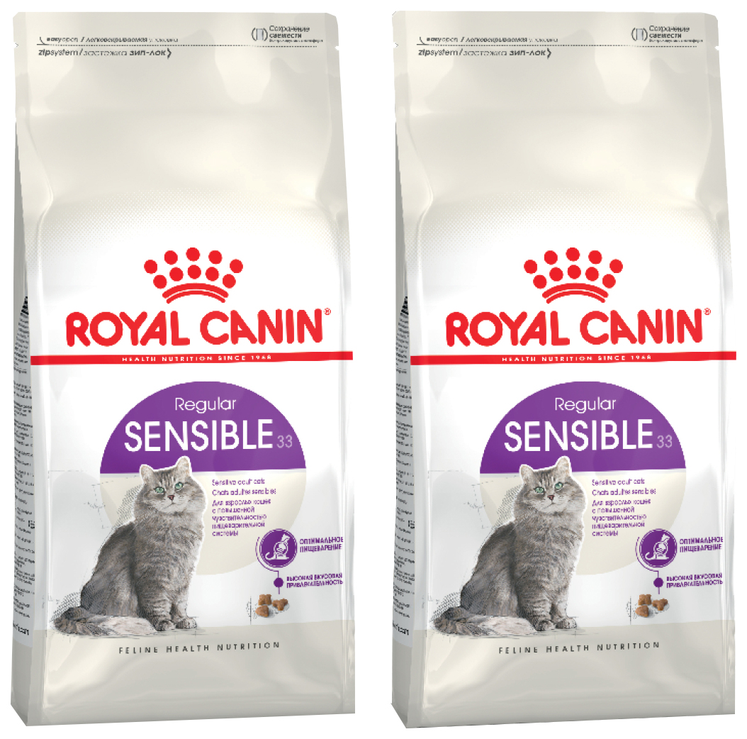 Сухой royal canin sterilised. Royal Canin sensible 2 кг. Royal Canin sensible 33 15кг. Роял Канин Сенсибл для кошек. Royal Canin Regular sensible 33.