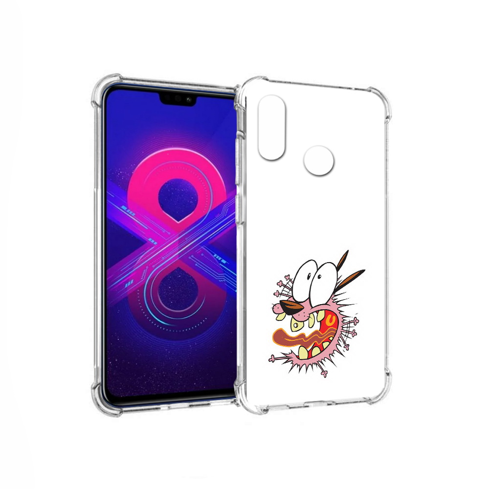 

Чехол MyPads Tocco для Honor 8X Max испуганный бобик (PT118941.31.381), Прозрачный, Tocco
