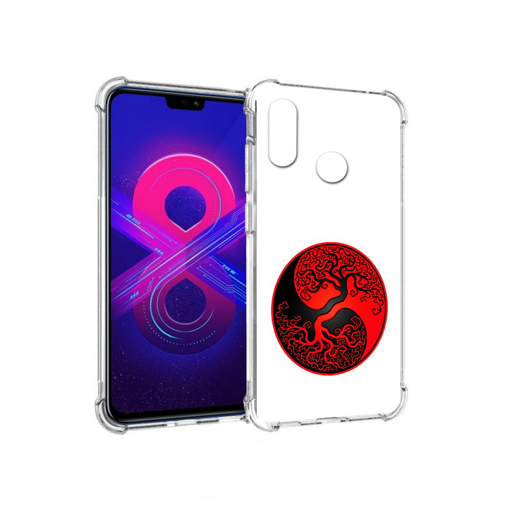 

Чехол MyPads Tocco для Honor 8X Max инь янь дерево (PT118941.31.379), Прозрачный, Tocco