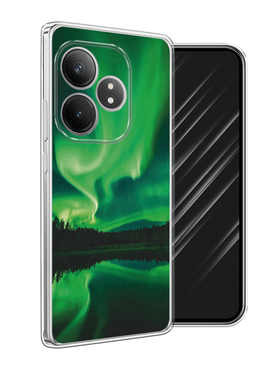 

Чехол Awog на Realme GT 6T "Ночные пейзажи 7", Зеленый;черный, 2517550-1