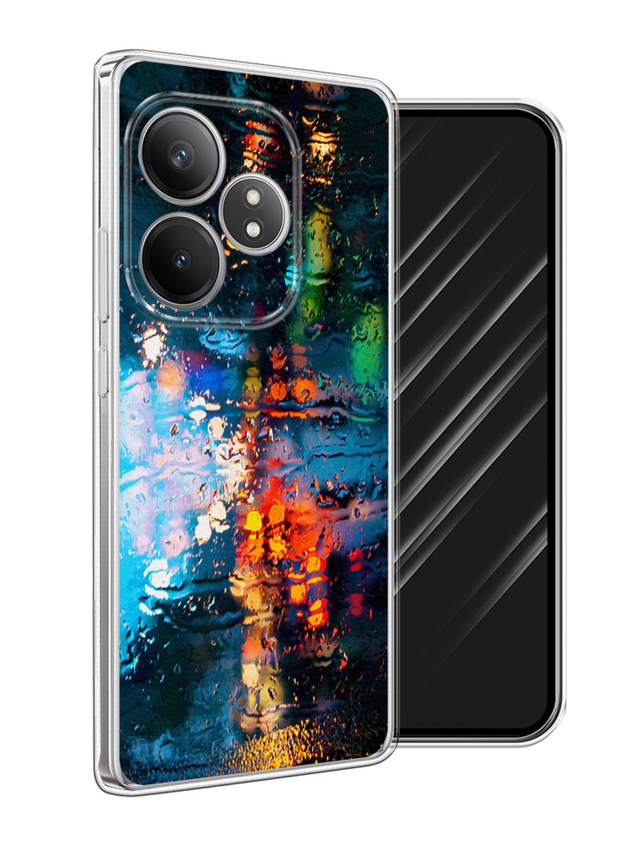 

Чехол Awog на Realme GT 6T "Абстракция 28", Бирюзовый, 2517550-1